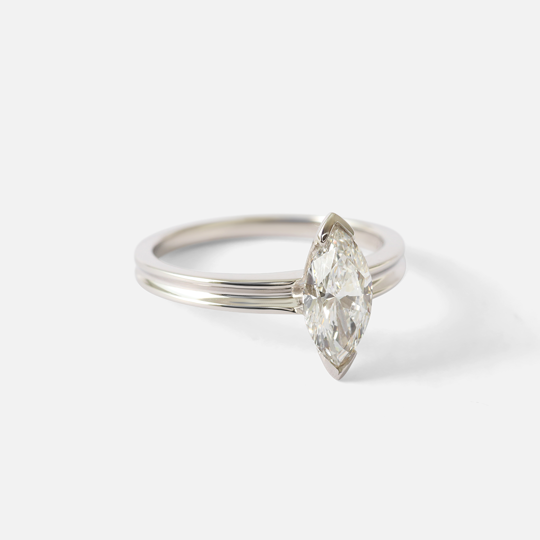 Ariel / Marquise Ring By Ruowei in ENGAGEMENT Category