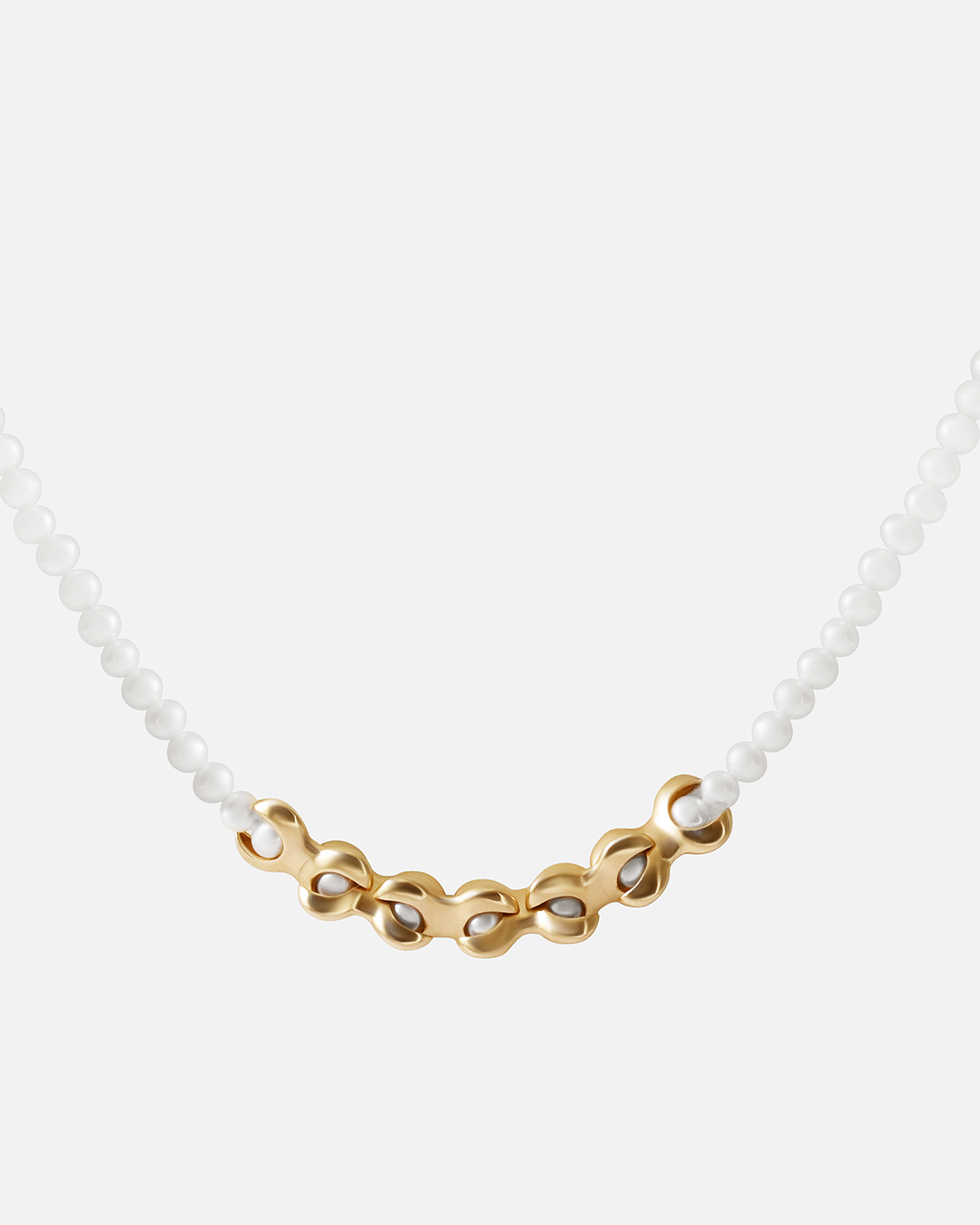 Pearl Necklace / 3mm By Lucia B Marti
