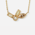 Bubble 27 / Colored Diamond Pendant By Hiroyo