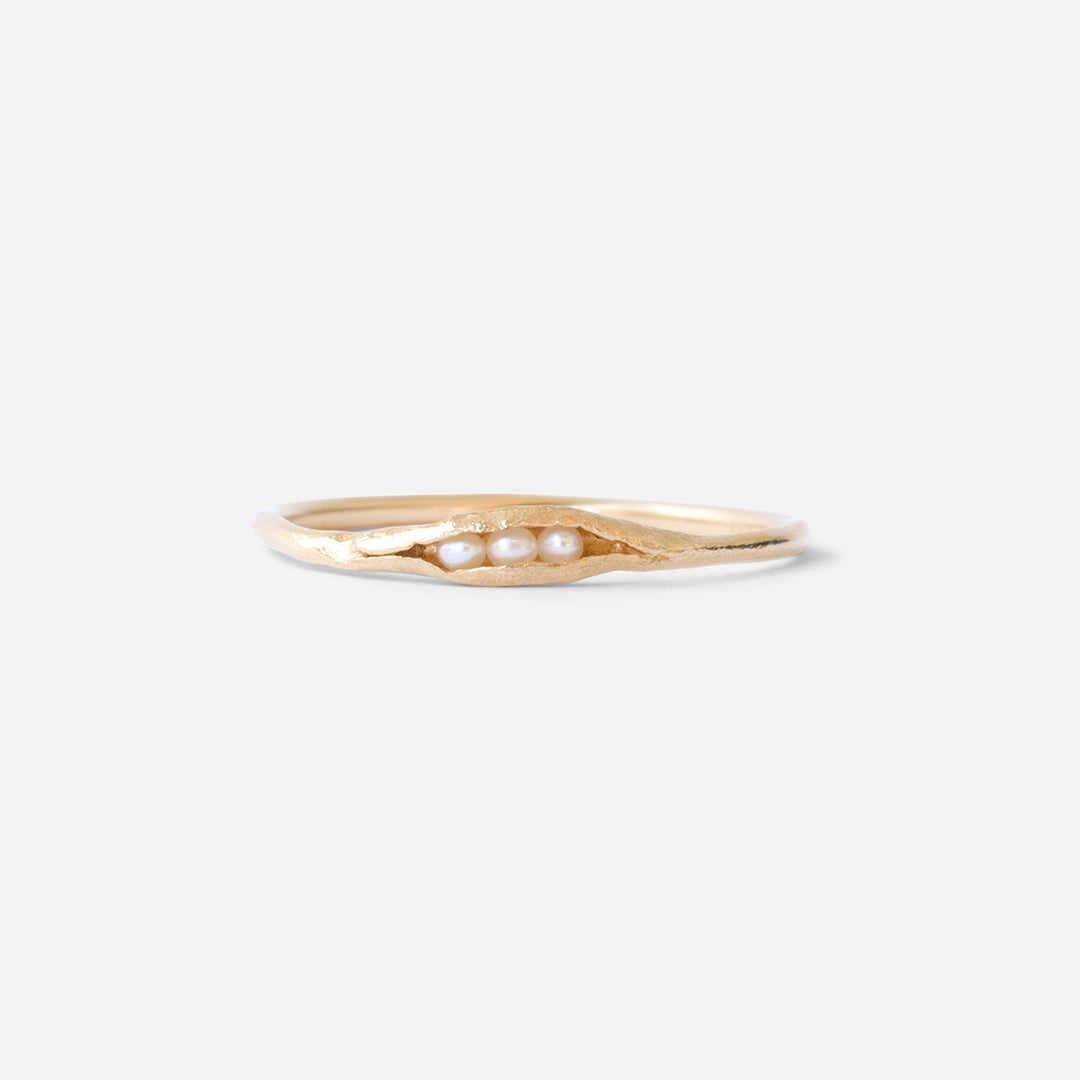 Freshwater Seed Pearl / Ring By Ariko in rings Category