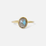 Oval Labradorite / Ring By Akiko in rings Category