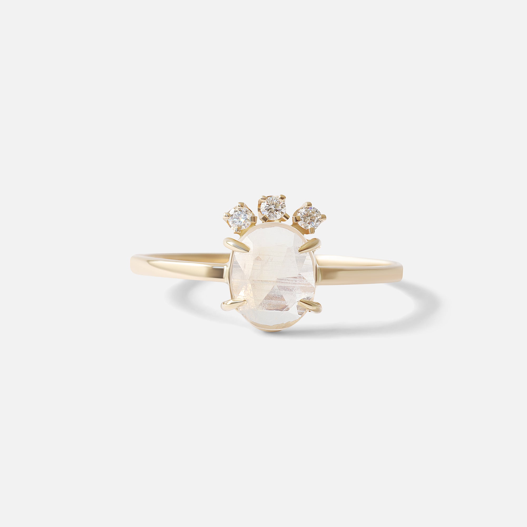 Rainbow Moonstone / Ring By Akiko in ENGAGEMENT Category