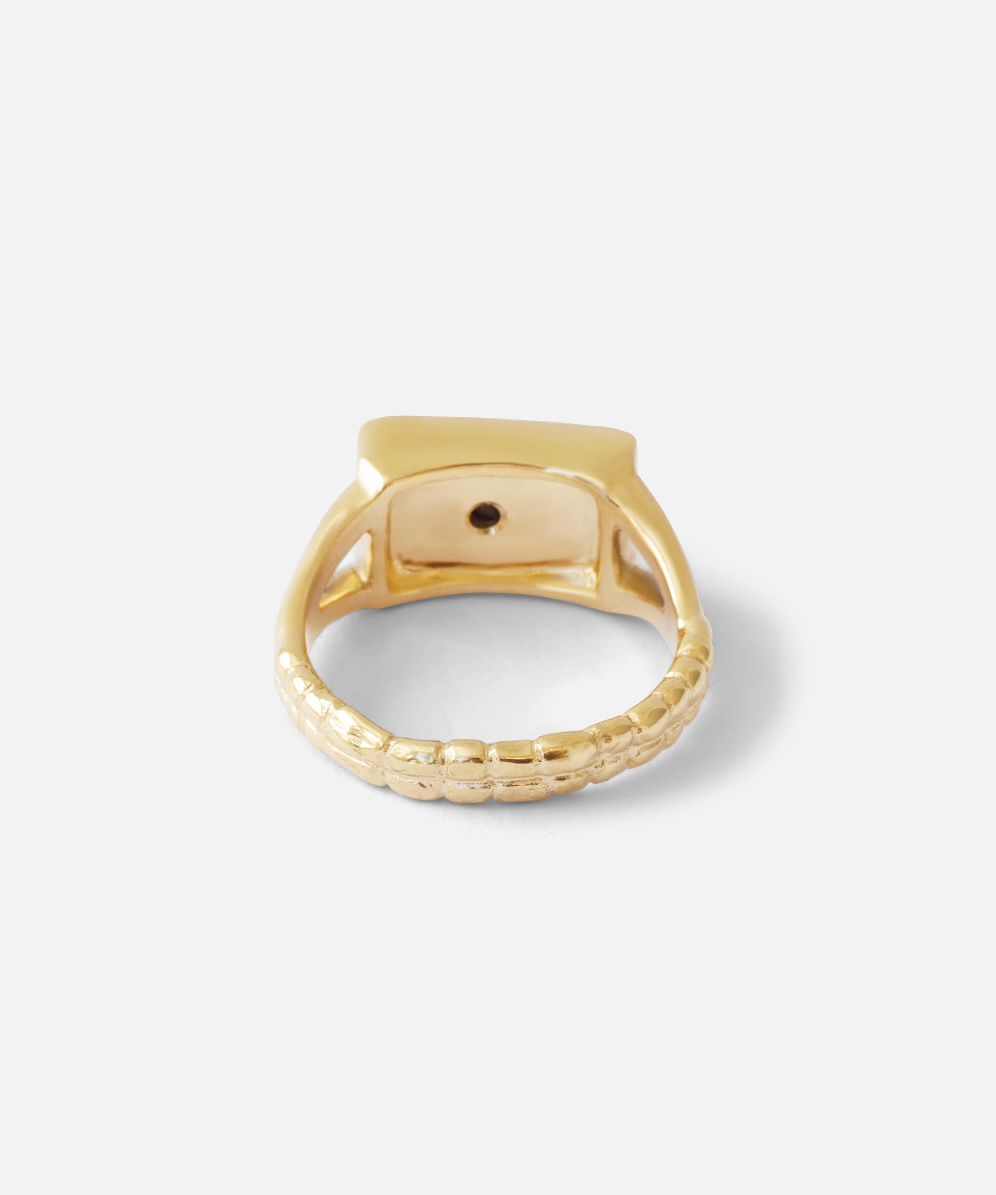 Intagliaux / Black Diamond Ring By Alfonzo