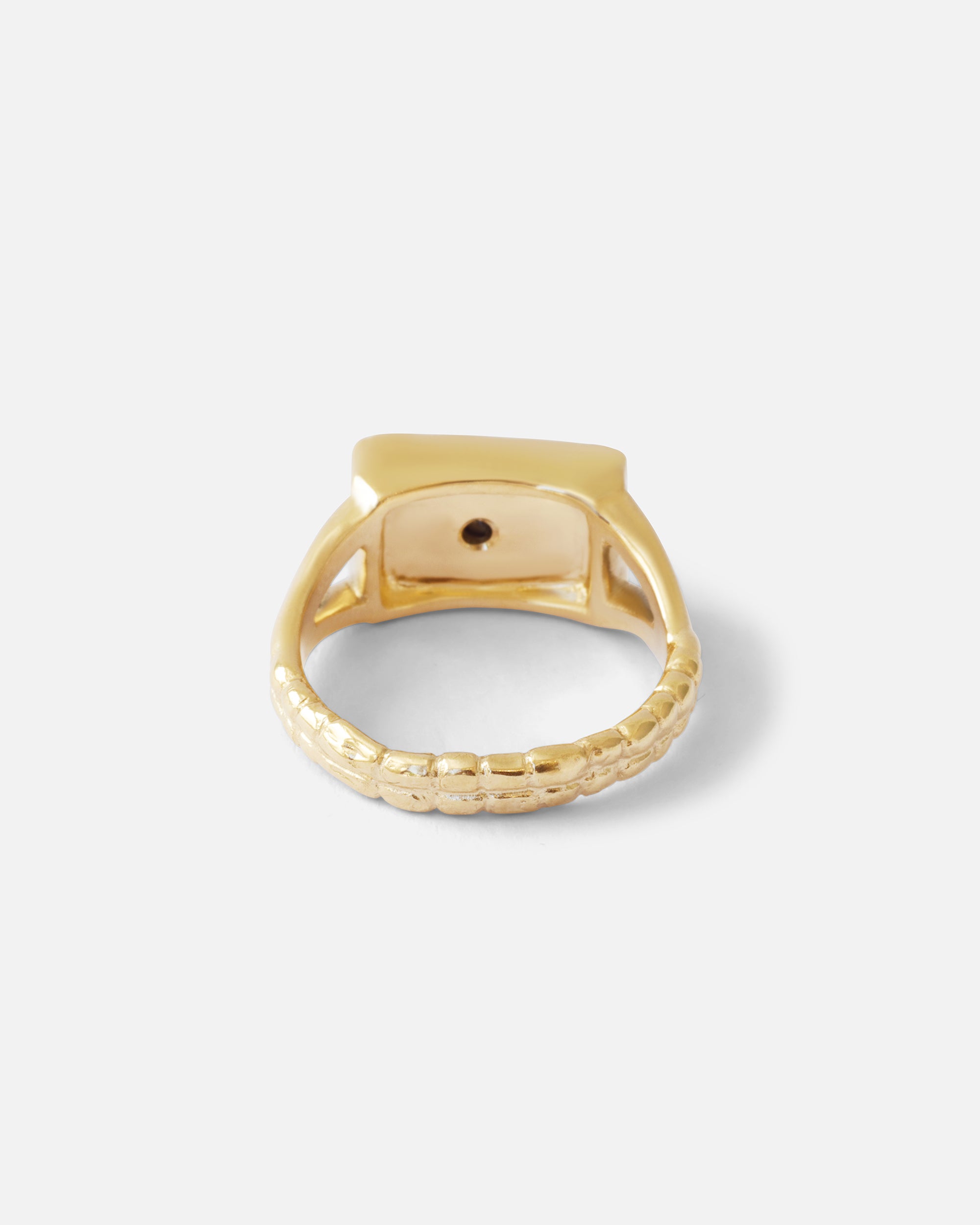 Intagliaux / Black Diamond Ring By Alfonzo
