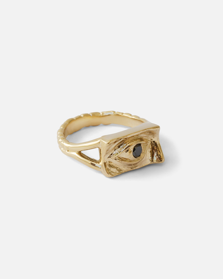 Intagliaux / Black Diamond Ring By Alfonzo in rings Category