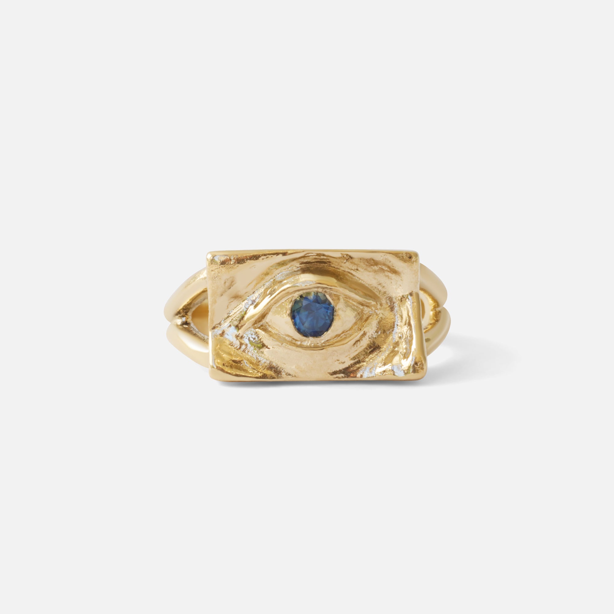 Intagliaux / Blue Sapphire Ring By Alfonzo