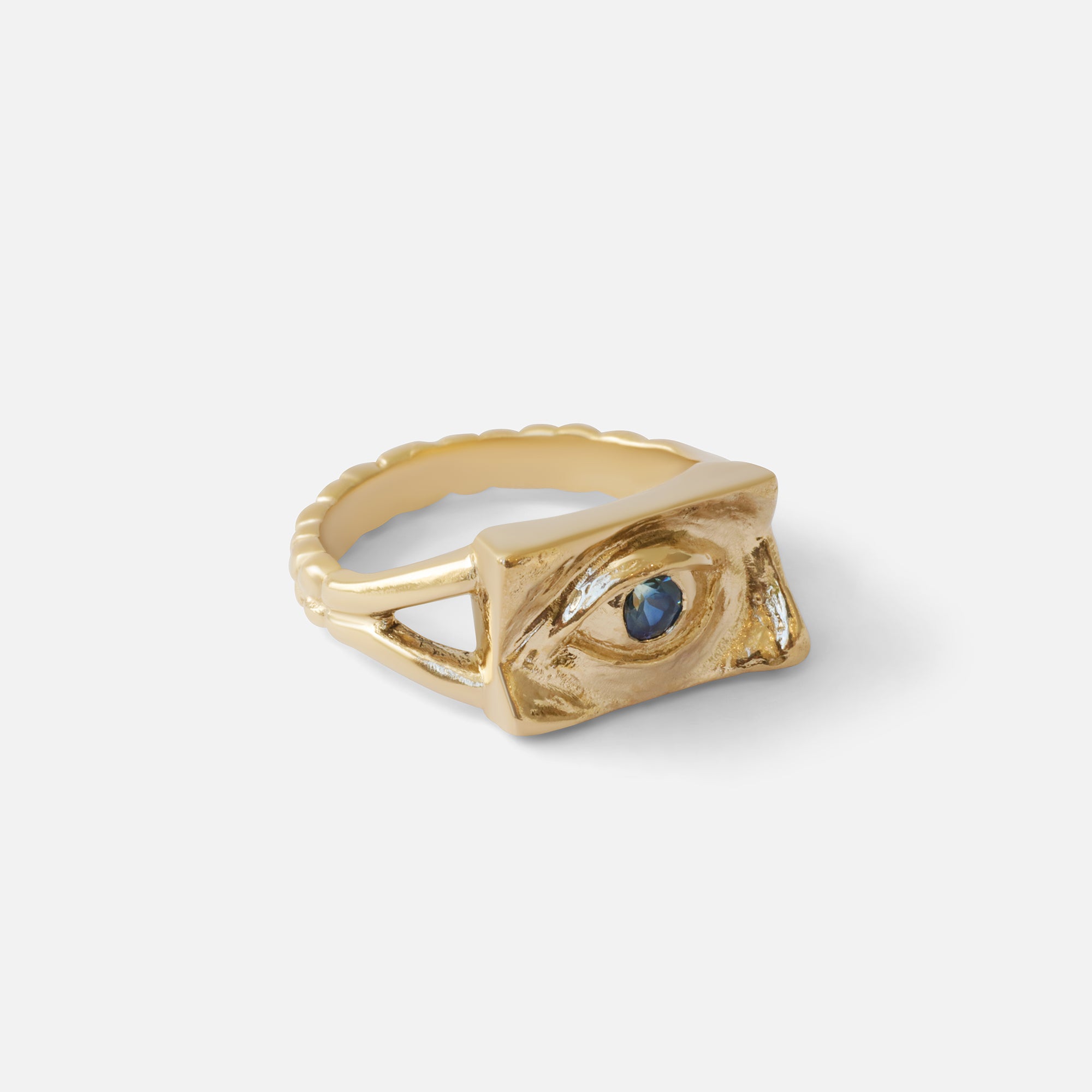 Intagliaux / Blue Sapphire Ring By Alfonzo in rings Category