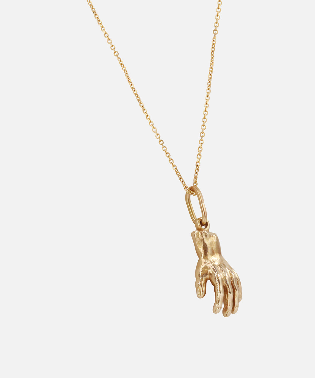 Angled view of Theia Pendant