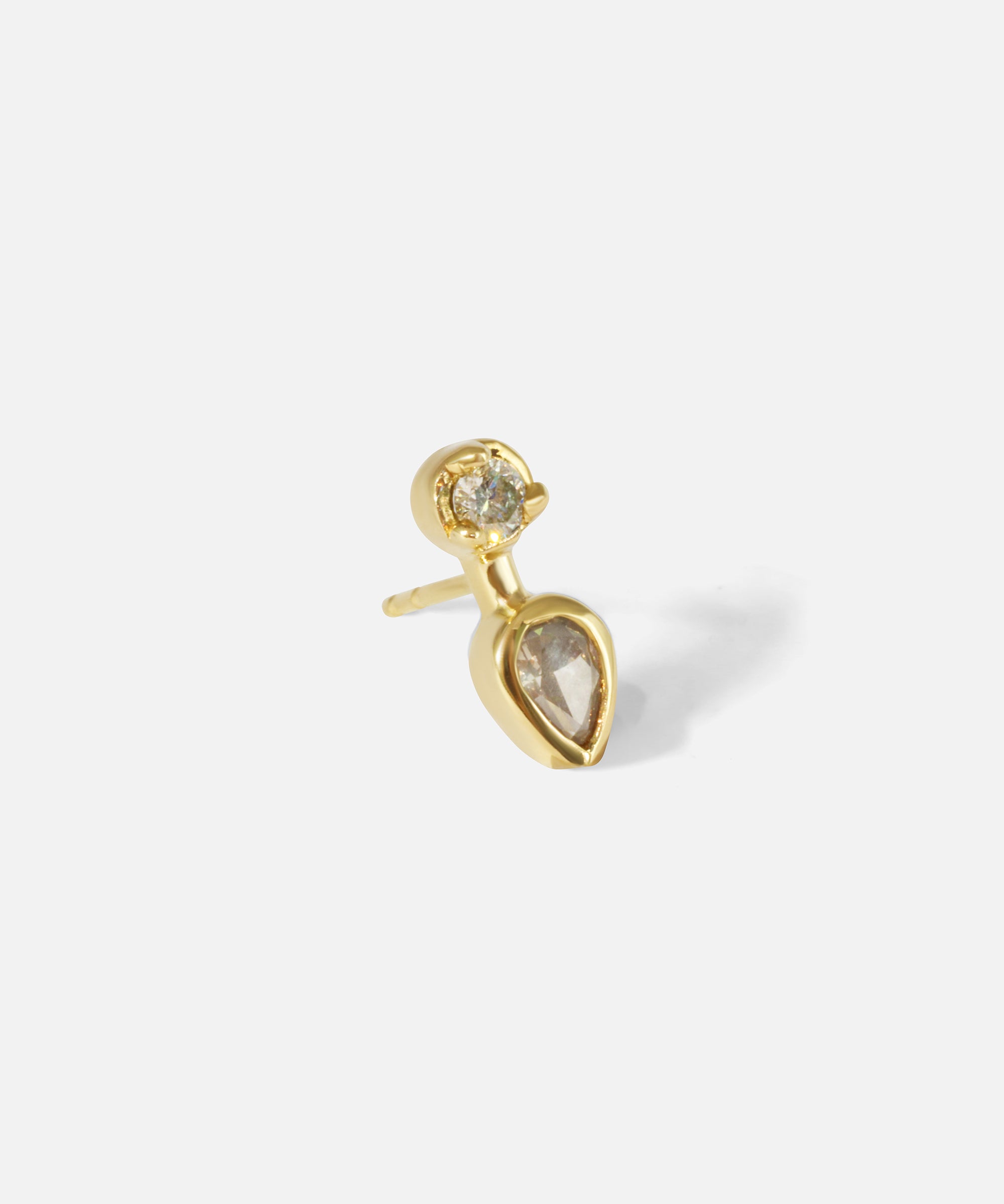 Side view of Canis Minor Diamond Stud I