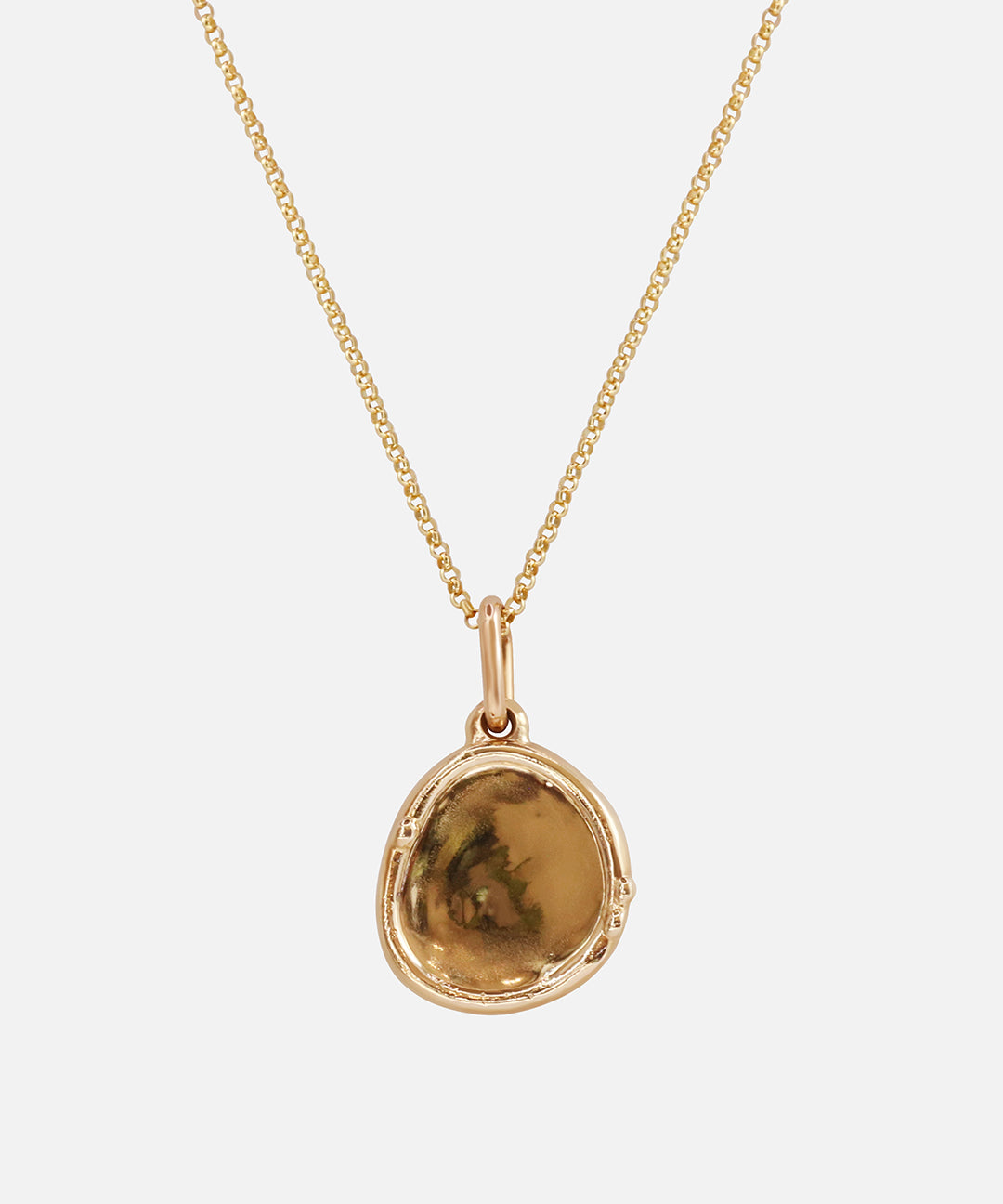 Front view of Reflection Pendant