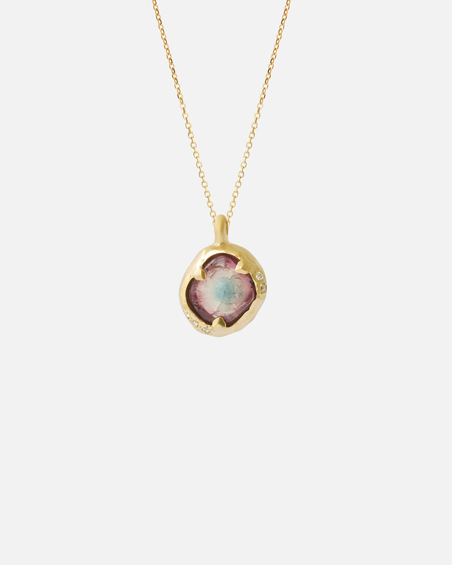Watermelon Tourmaline / 1.03ct Pendant By Ariko in pendants Category