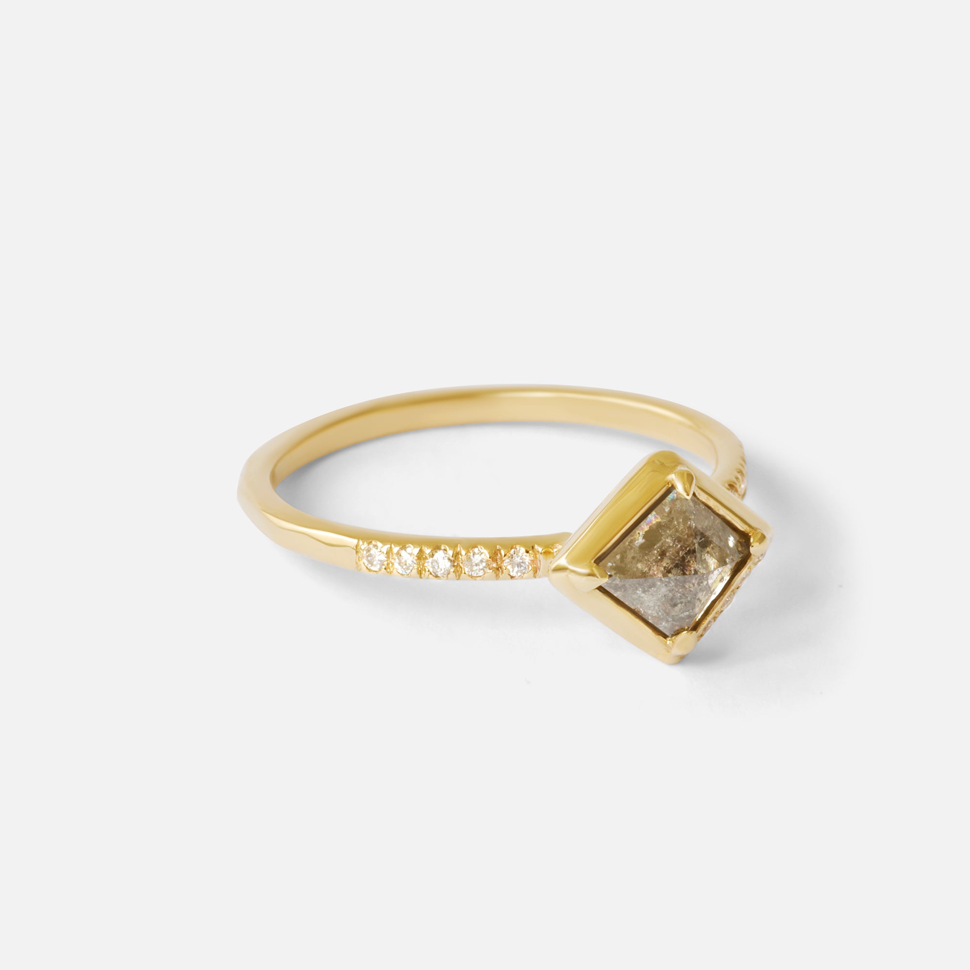 Lozenge / .93ct Diamond Ring By Ariko in Engagement Rings Category