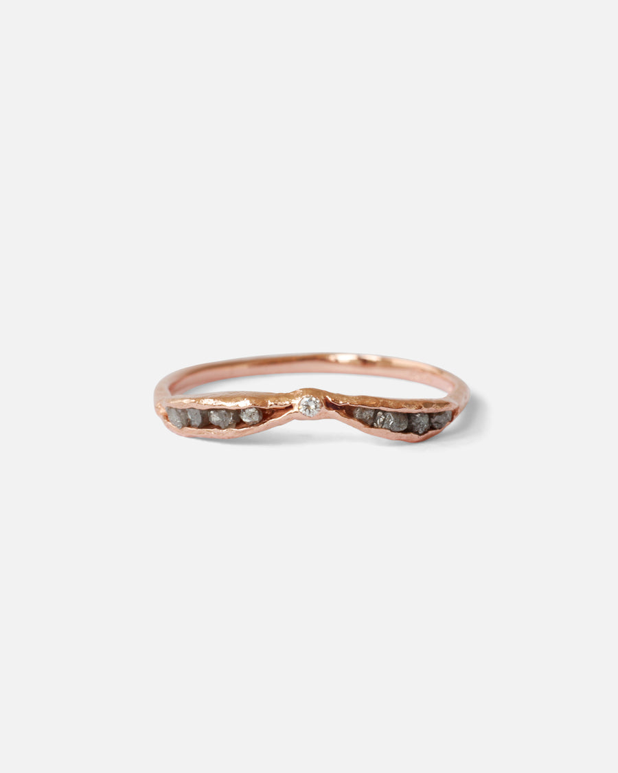 Grey and Black Diamond / Ring By Ariko in rings Category
