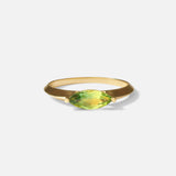 Front view of Florence / Marquise Sapphire Ring