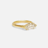 Side view of Ella Ring / Marquise Diamond by Ciara Alice