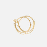 Gaia Hoop / Large By Embirikos in earrings Category