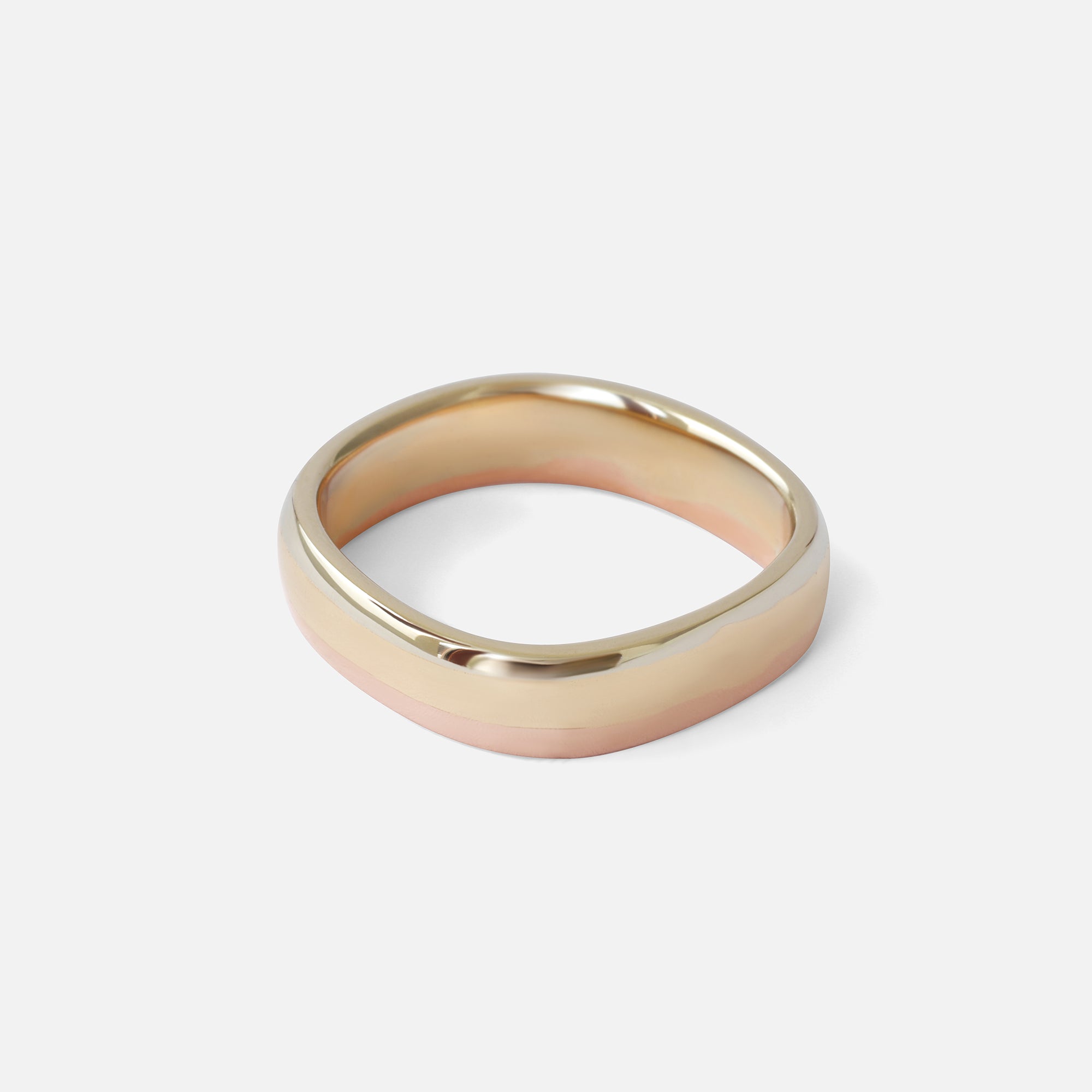 Square Gradient Band By fitzgerald jewelry in Wedding Bands Category