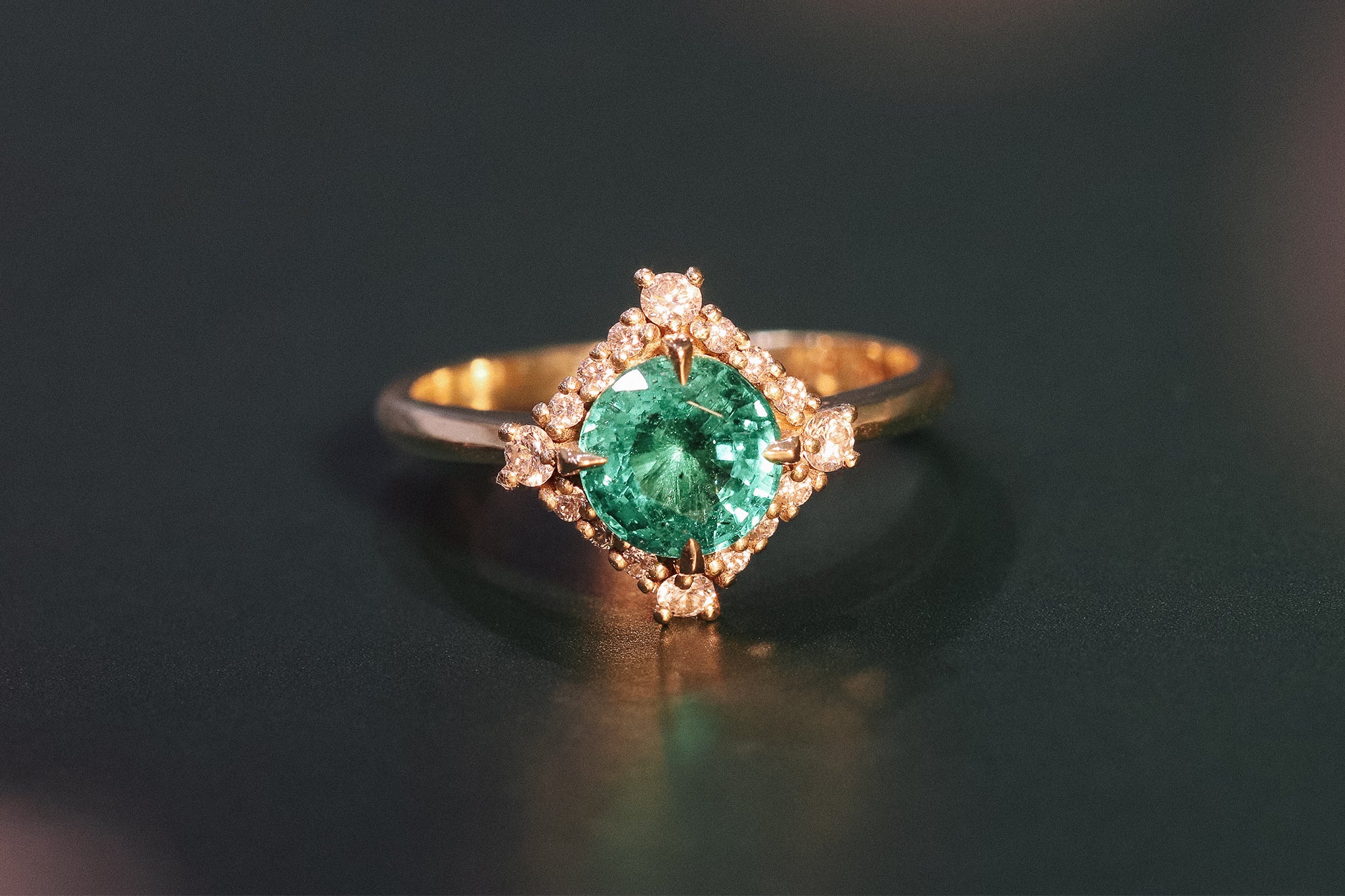 Lifestyle shot of Marakata Ring