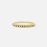 Front view of Floe Band / Sapphire by Casual Seance
