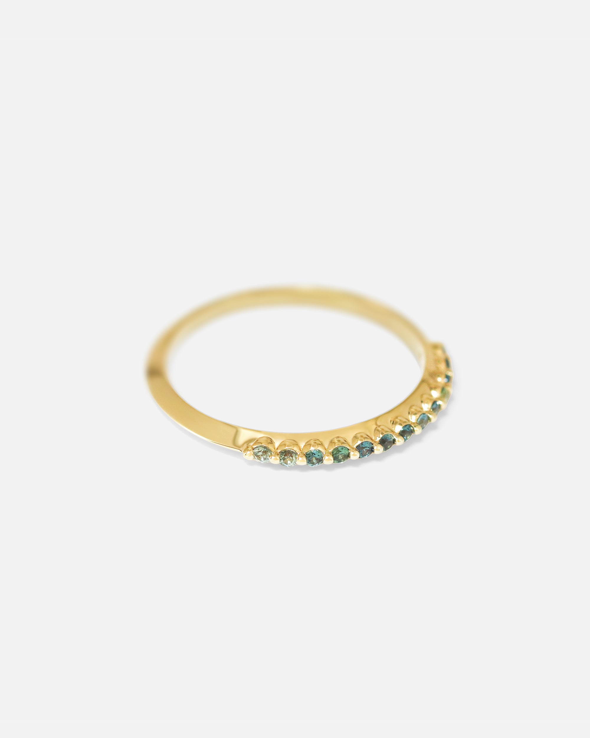Angled side view of Floe Band / Sapphire by Casual Seance