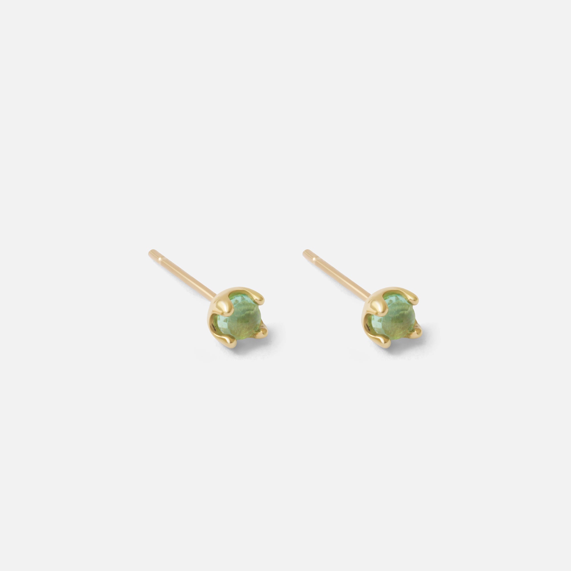 Dew 33 / Aquamarine Studs By Hiroyo in earrings Category