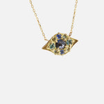 Dew 35 / Sapphire Pendant By Hiroyo