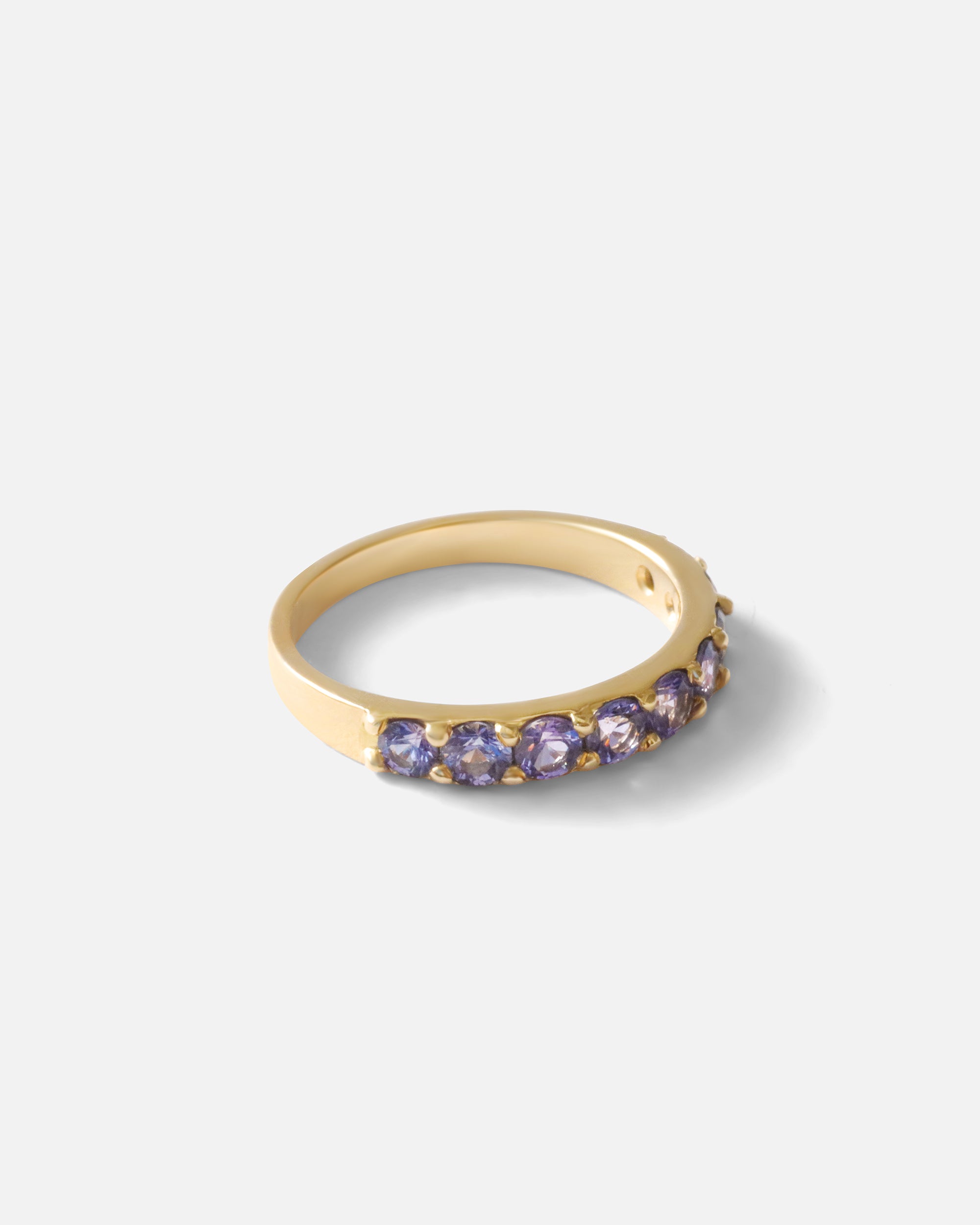 Dew / 3mm Purple Sapphire Ring By Hiroyo in WEDDING Category