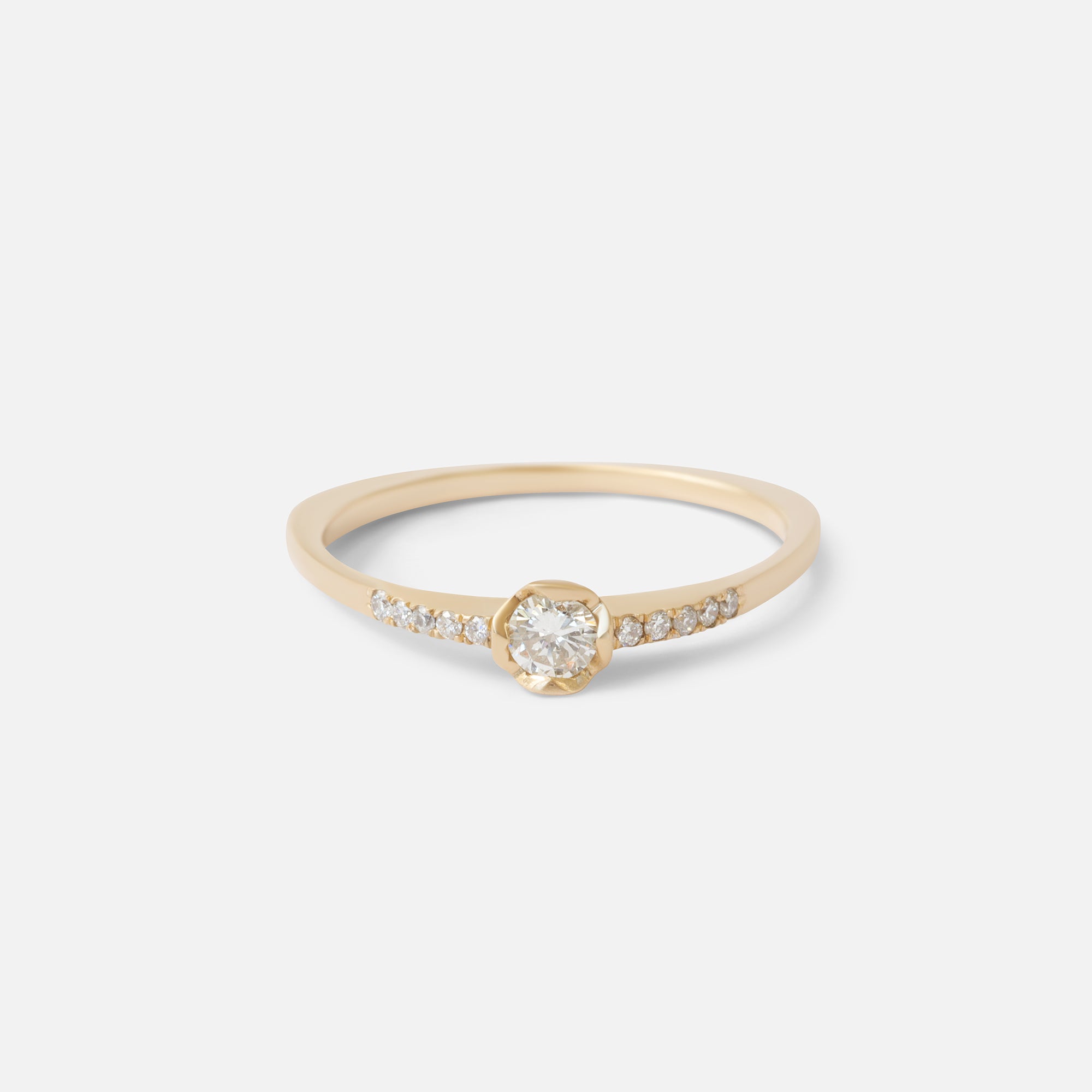 Pave 1 / 3mm Old Euro Cut Diamond By fitzgerald jewelry in rings Category