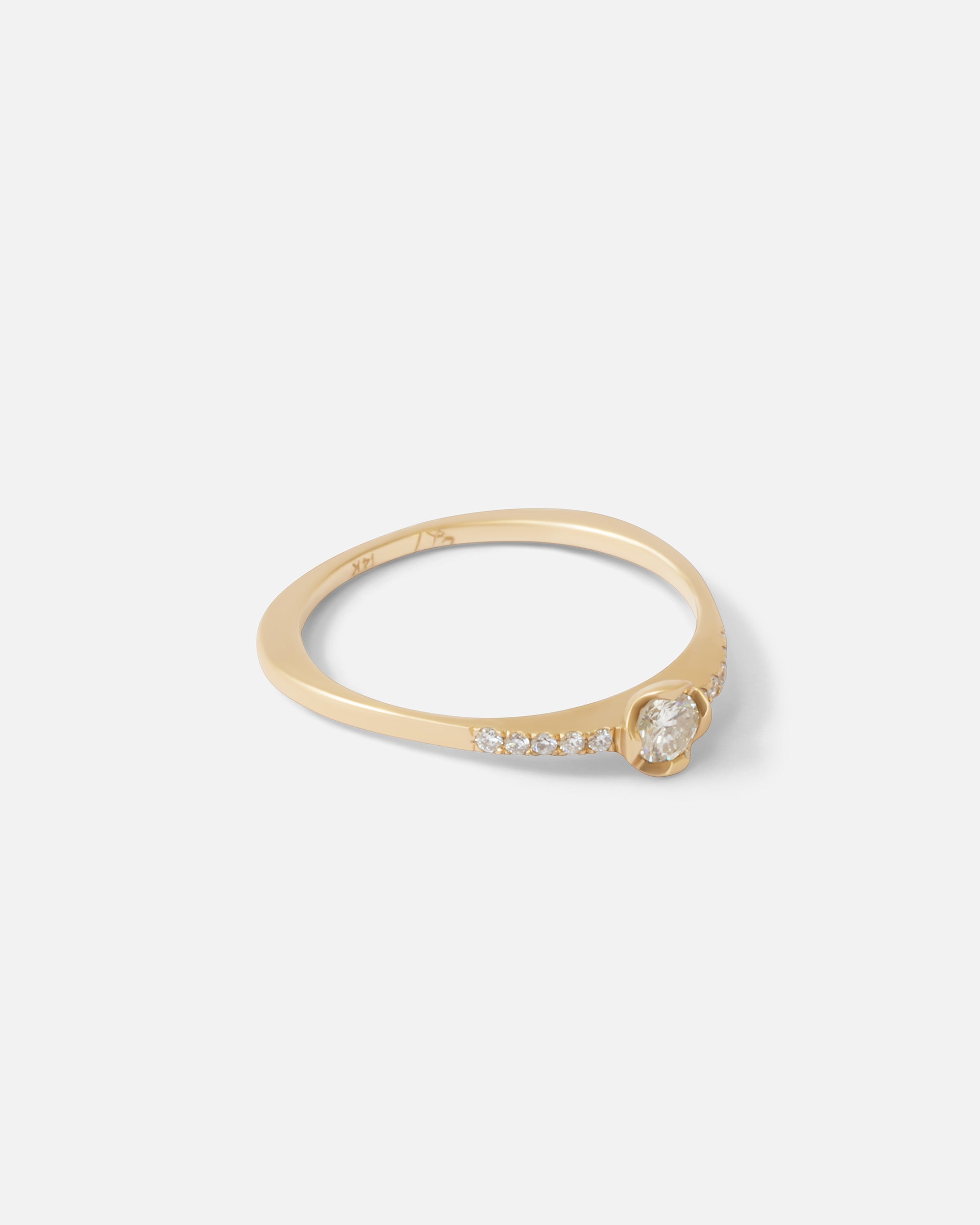 Pave 1 / 3mm Old Euro Cut Diamond By fitzgerald jewelry