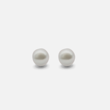 Front view of Umi / Grey Tahitian Pearl Studs