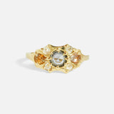 Front view of Dew 47 / Rose Cut Ring by Hiroyo