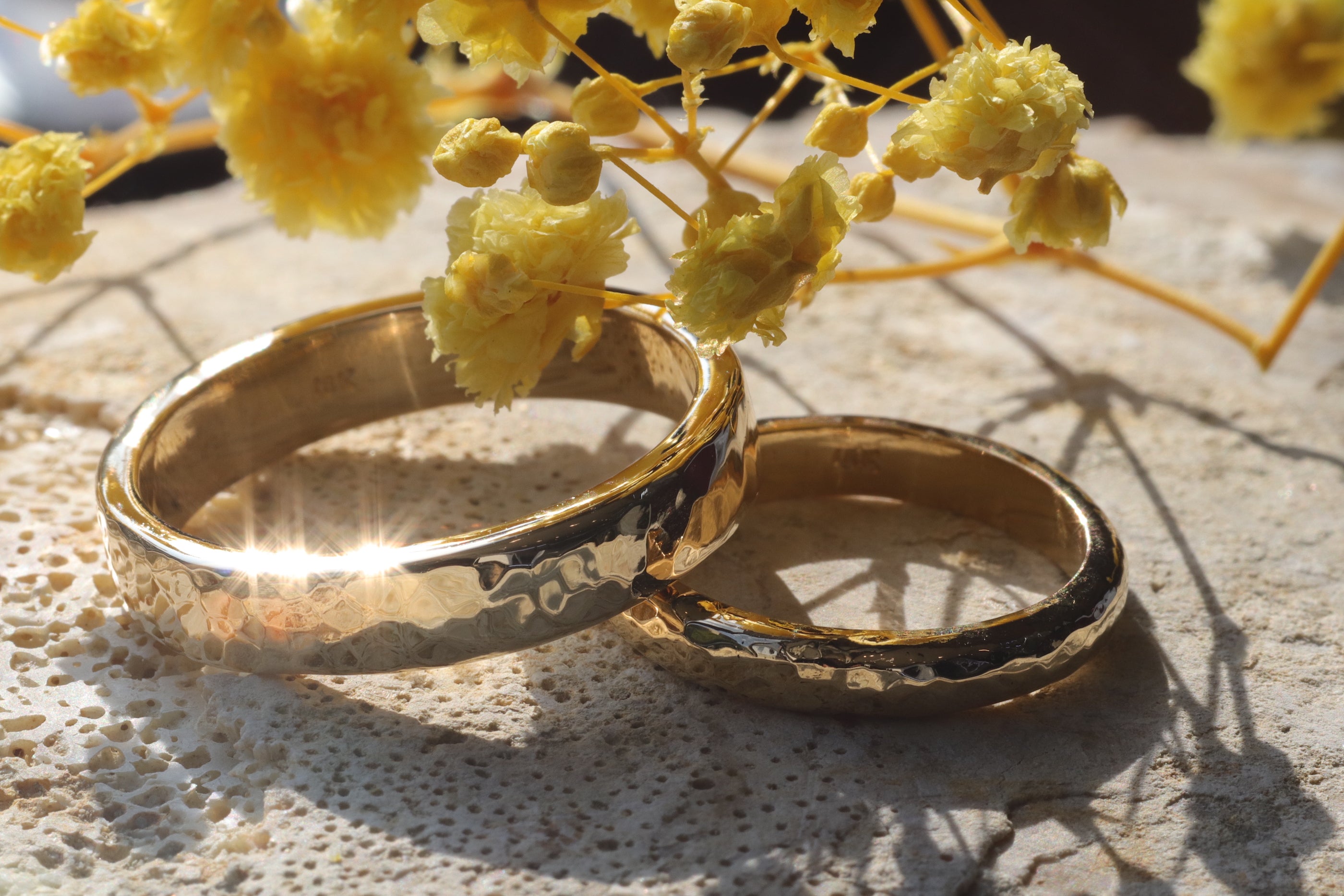 3mm Hammered Band By Kestrel Dillon