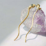 Ornata Ophidia Earrings / Green Sapphires By Ides