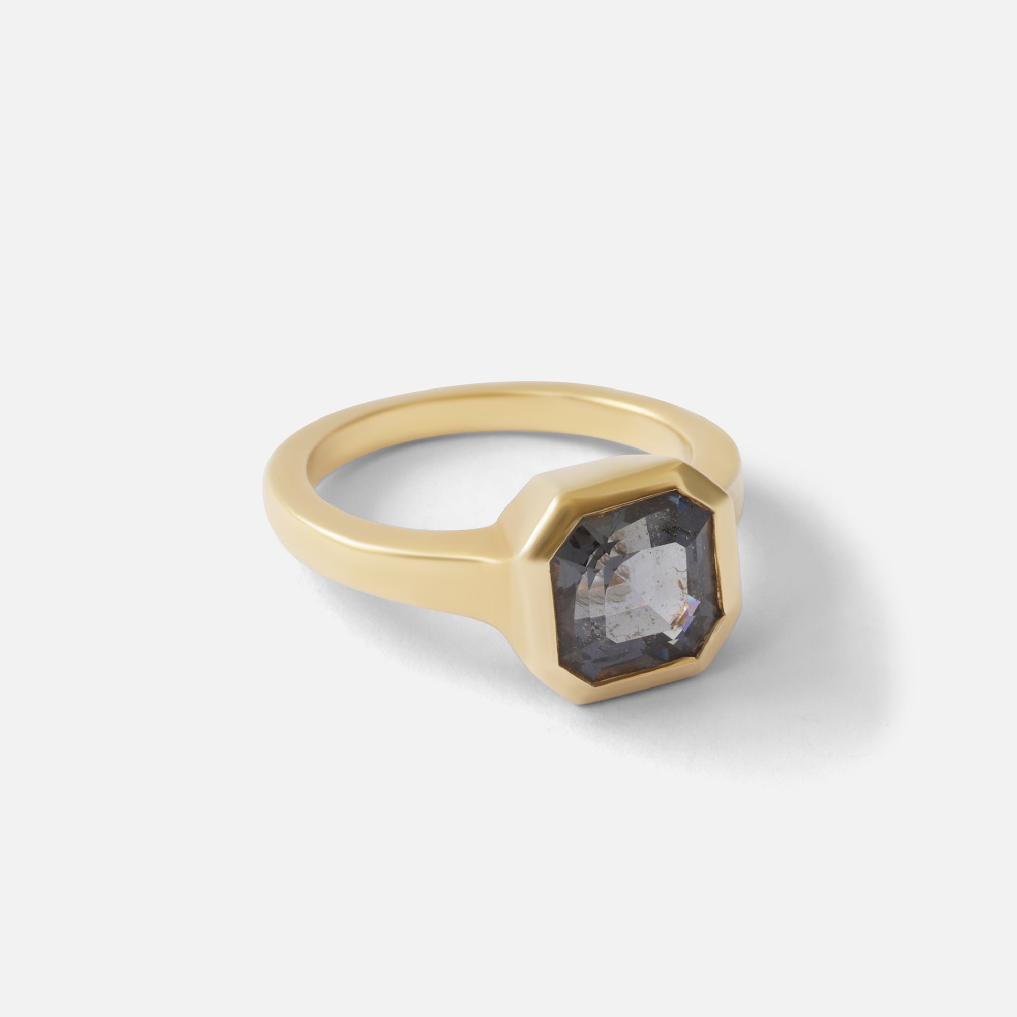 Grey Spinel Ring By Bree Altman