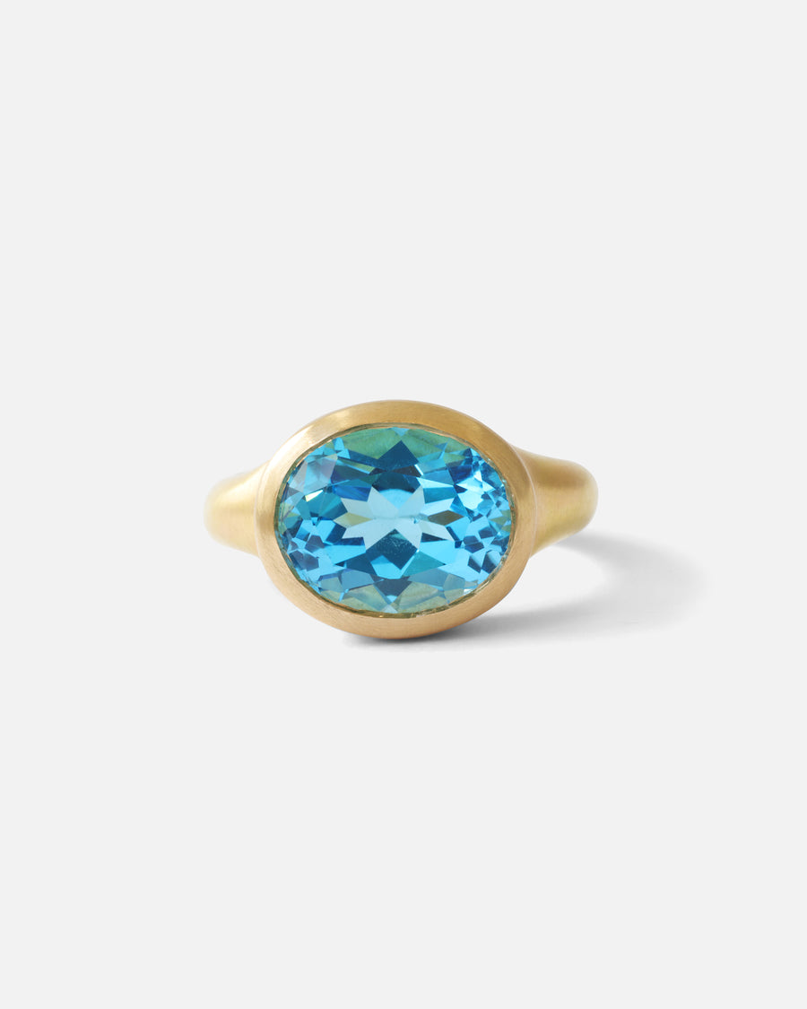 Swiss Blue Topaz Ring By Bree Altman in ENGAGEMENT Category