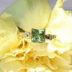 Cloudbeam / Paraiba Ring By Young Sun Song