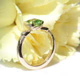 Cloudbeam / Paraiba Ring By Young Sun Song