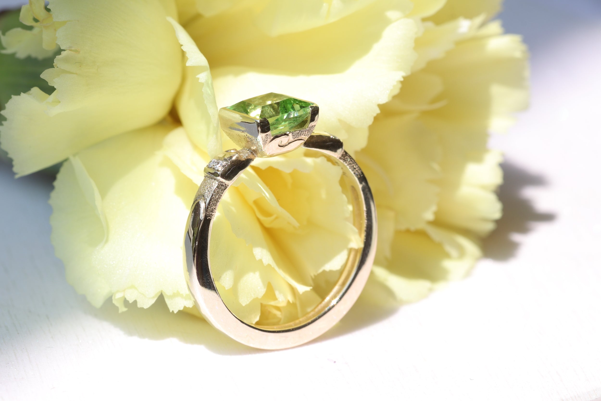 Cloudbeam / Paraiba Ring By Young Sun Song