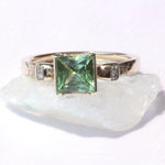Cloudbeam / Paraiba Ring By Young Sun Song
