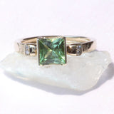 Cloudbeam / Paraiba Ring By Young Sun Song