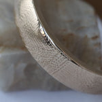 Close detail shot of All That Glitters Band / 5mm in 14k yellow gold by Young Sun Song
