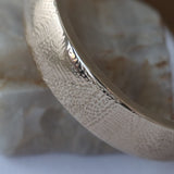 Close detail shot of All That Glitters Band / 5mm in 14k yellow gold by Young Sun Song