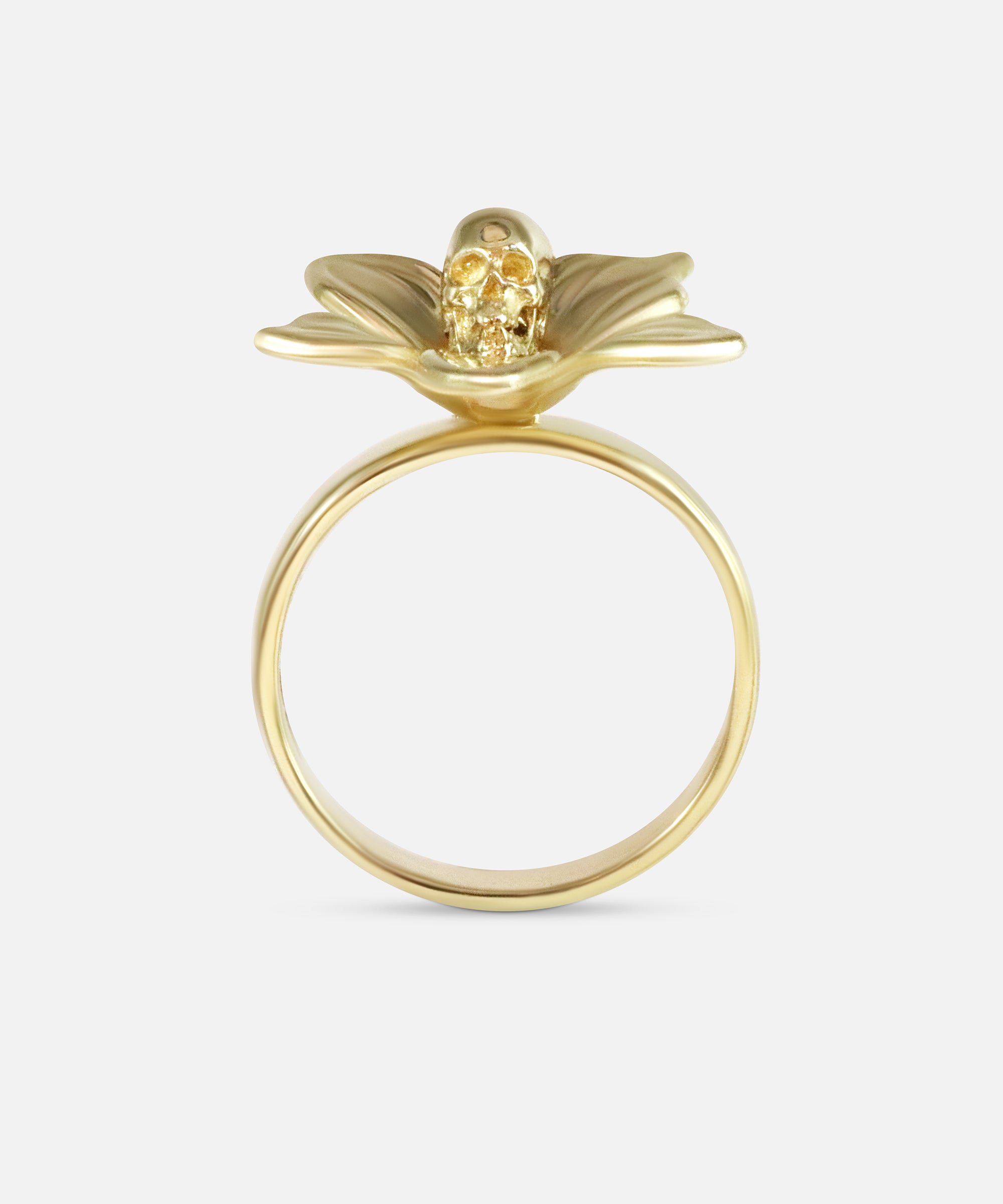Top view of Fleur D'Enfer / Small Ring
