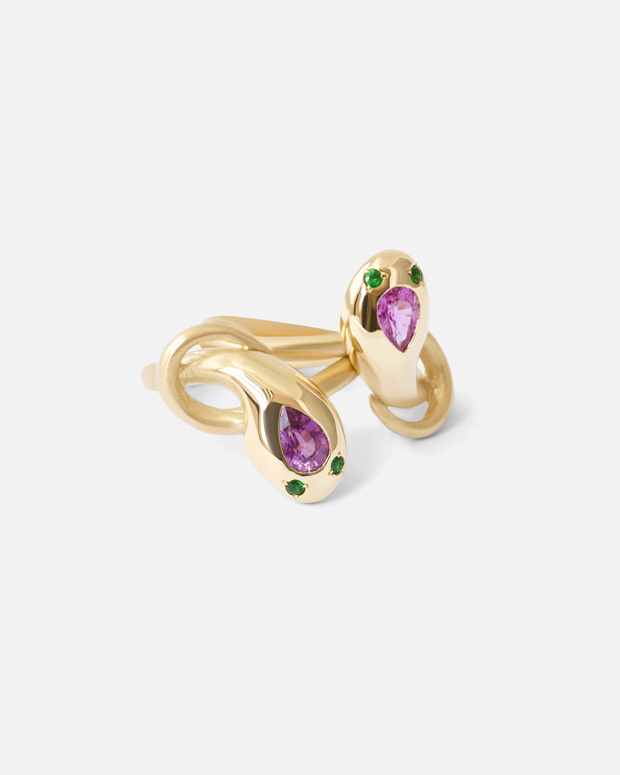 Nudum Serpentes Ring / Purple Sapphire By Ides in rings Category