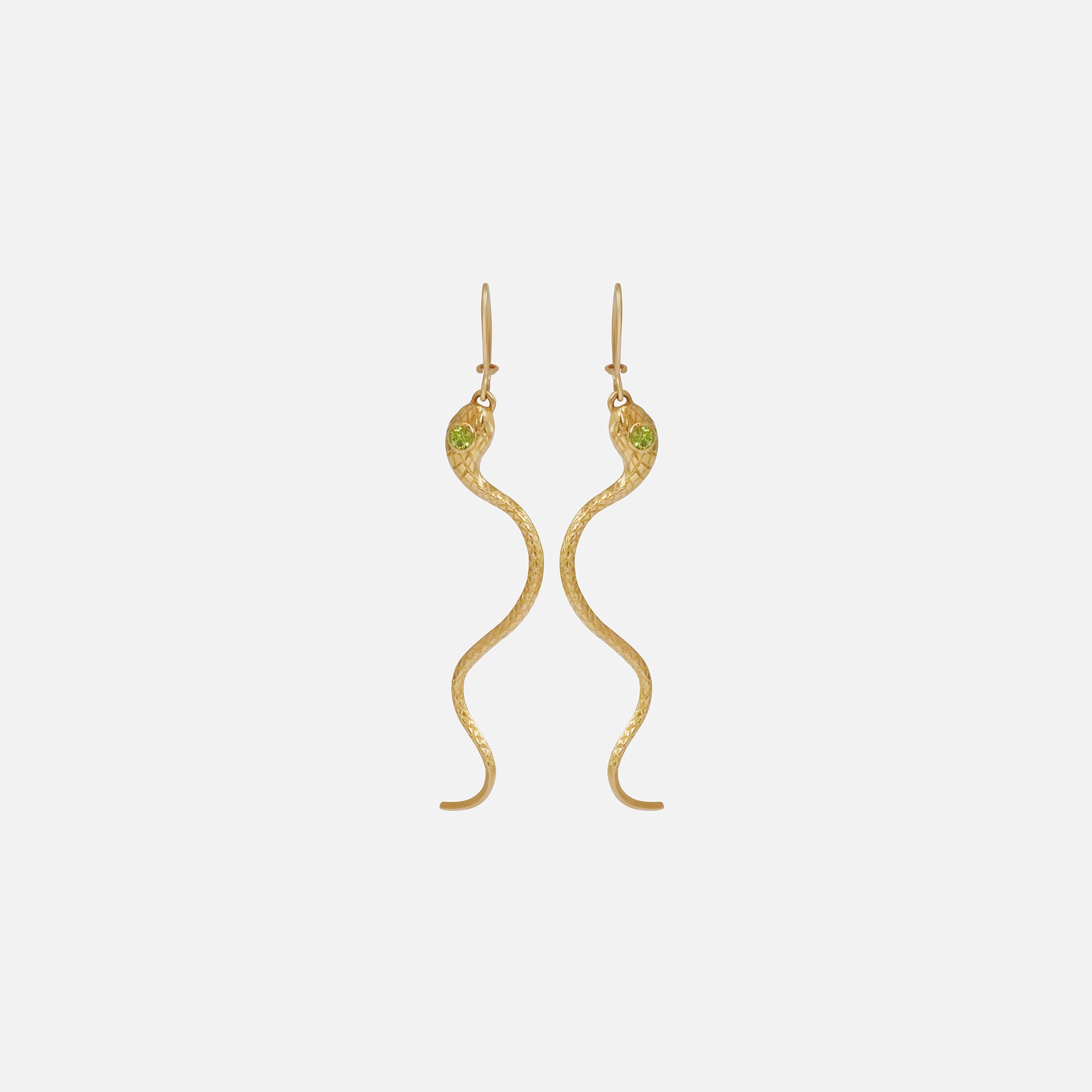 Ornata Ophidia Shepherd Hook Earrings By Ides in earrings Category