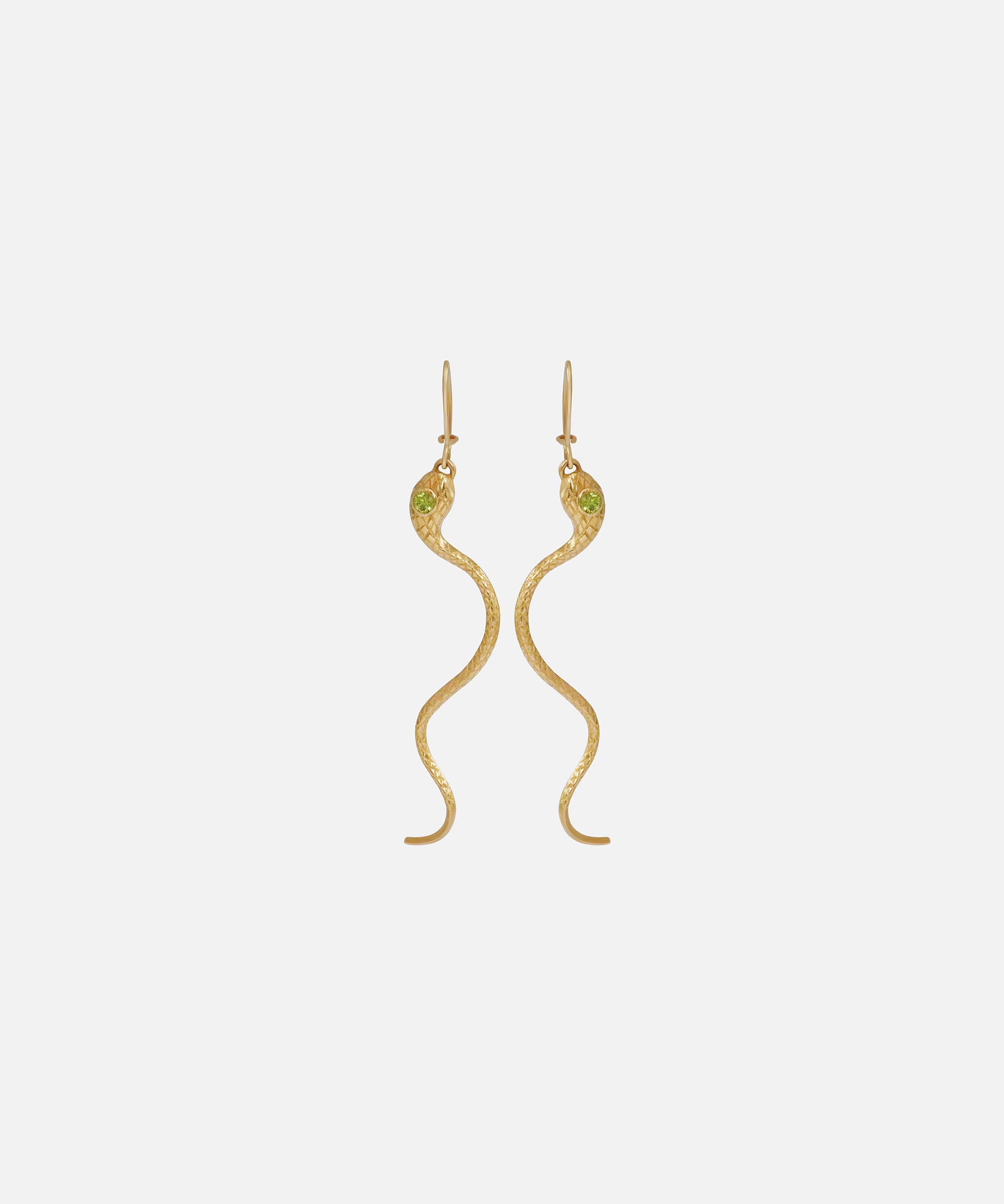 Ornata Ophidia Shepherd Hook Earrings By Ides
