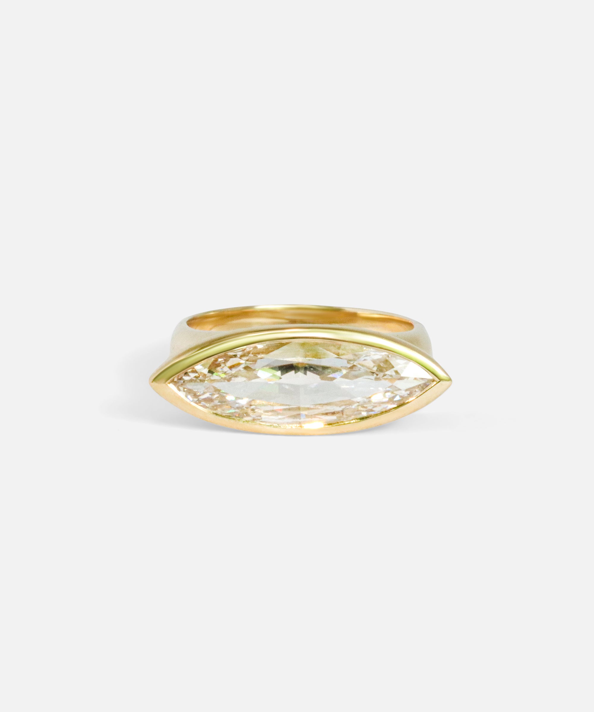 Front view of Marquise / Diamond Ring by Joko