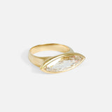 Side view of Marquise / Diamond Ring by Joko