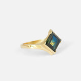 Side view of Tempest / Blue Sapphire Ring by Joko