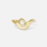 Front view of Rose Cut Root Ring